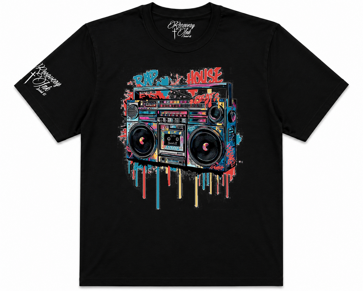 Recovery Ink™ Kingdom Beats Premium Cotton Blend T-Shirt